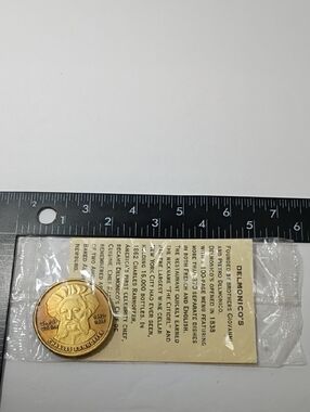 Great American Restaurant Series featuring Charles Ranhofer Collectors Coin NWT